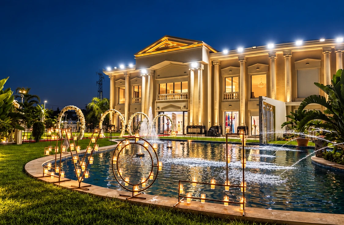 Palais Elga · La fontaine
